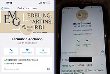 Cuidado! Golpistas usam nome do escritório EMG para atrair clientes